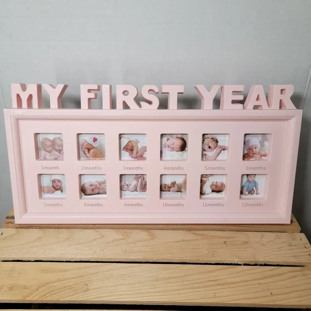 Baby Keepsake Pink Photo Frame 